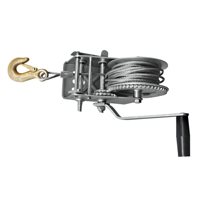 وینچ دستی (قاب خالی/طناب سیمی) JC-S